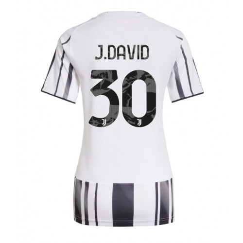 Juventus Jonathan David #30 Hemmatröja Dam 2025-26 Kortärmad Juventus Jonathan David #30 Hemmatröja Dam 2025-26 Kortärmad